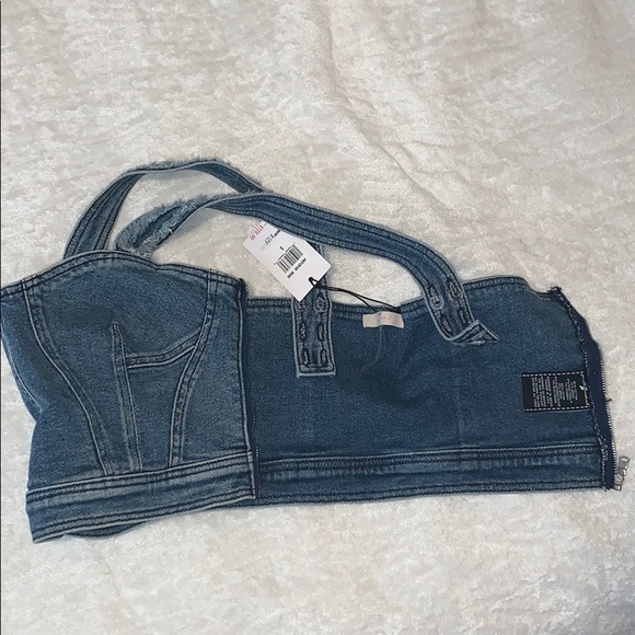 7 for all mankind corset top - Picture 3 of 6